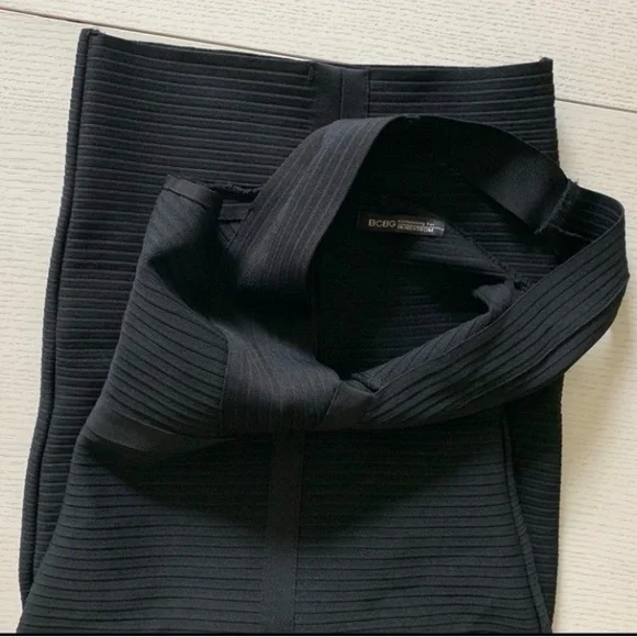 Bebe Elegant Black Bandage Dress - Picture 4 of 5